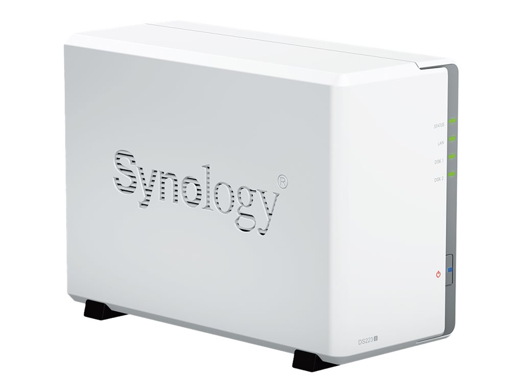 Synology Disk Station DS223J - NAS-Server - SATA - RAID 0 - 1 - JBOD - RAM 1 GB - Gigabit Ethernet - iSCSI Support Synology Disk Station DS223J - NAS-Server - SATA - RAID 0 - 1 - JBOD - RAM 1 GB - Gigabit Ethernet - iSCSI Support