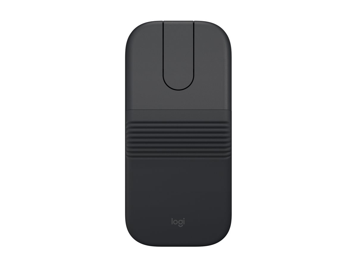 Logitech Mobi Fold for Business - Maus - und linkshändig - optisch - 4 Tasten - kabellos - Bluetooth 5.0 LE - 2.4 GHz - Logitech Logi Bolt USB-C Empfänger - Graphite