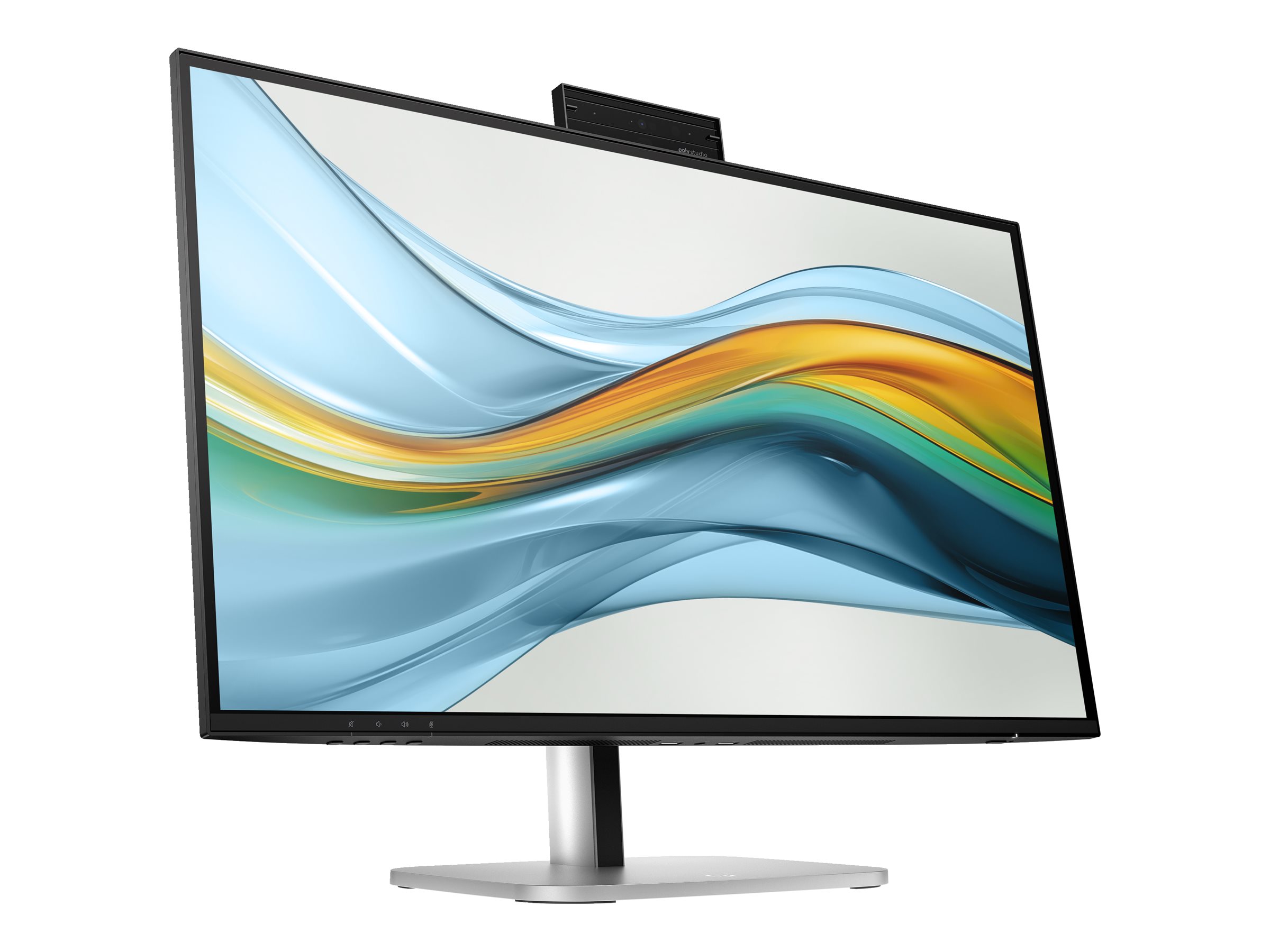 HP 527pm - Series 5 Pro - LED-Monitor - 68.6 cm - 2560 x 1440 QHD @ 100 Hz - IPS - 350 cd/m² - 1500:1 - 5 ms - HDMI - DisplayPort - USB-C - Lautsprecher - Jet Black - natürliches Silber (Ständer) - jet schwarz (Stand) - Smart Buy