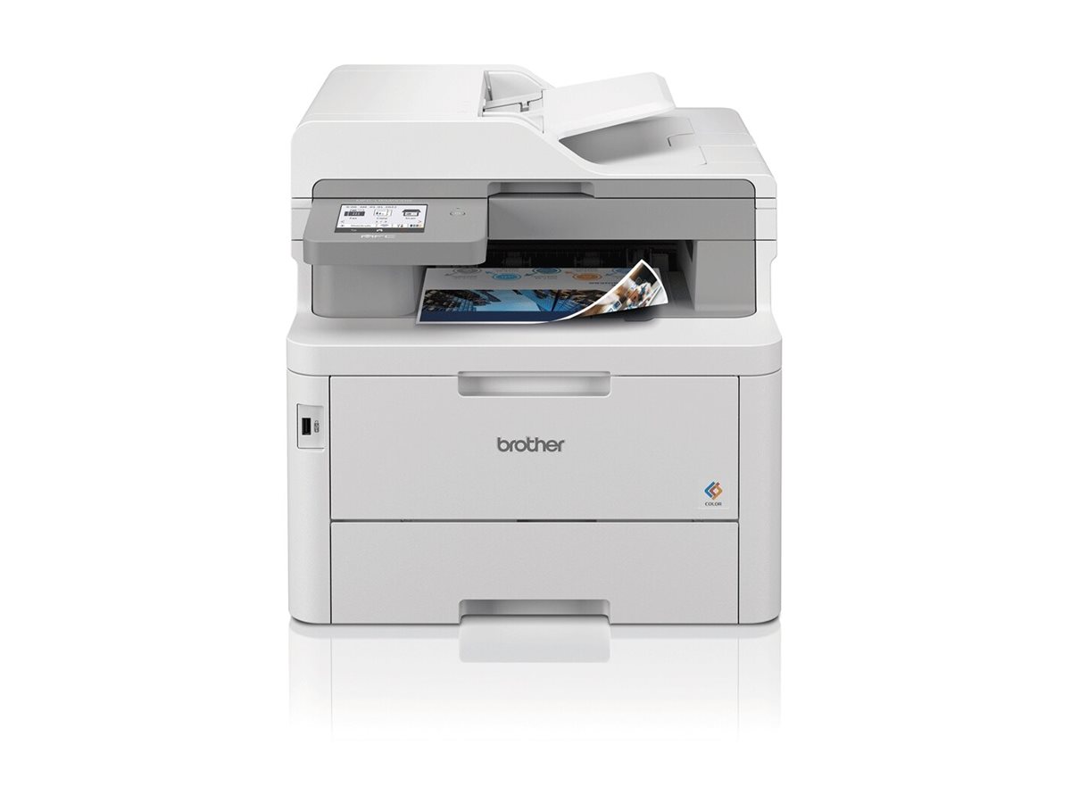 Brother MFC-L8340CDW - Multifunktionsdrucker - - bis zu 30 Seiten/Min. (Kopieren) - bis zu 30 Seiten/Min. (Drucken) - 250 Blatt - 33.6 Kbps - USB 2.0 - USB-Host - Wi-Fi(n) - NFC