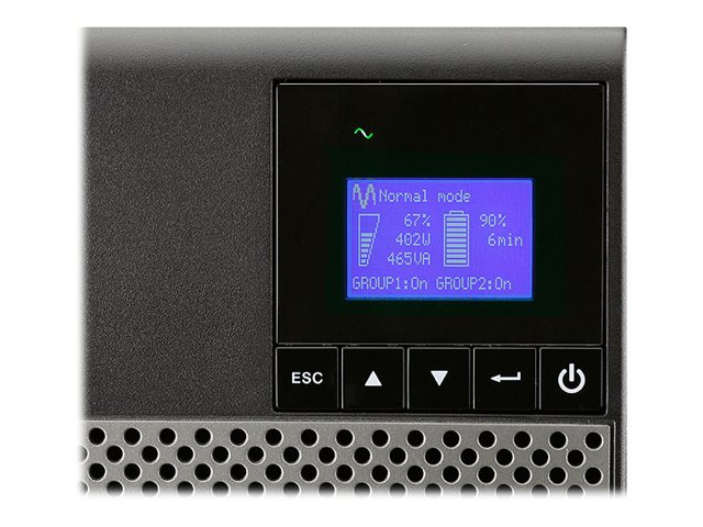 Eaton 5P 1550i - Gen 2 - USV - Tower - - 1350 Watt - 1550 VA - 1-phasig - 9 Ah - RS-232 - USB - Ausgangsanschlüsse: 8 - Schwarz/Silber Eaton 5P 1550i - Gen 2 - USV - Tower - - 1350 Watt - 1550 VA - 1-phasig - 9 Ah - RS-232 - USB - Ausgangsanschlüsse: 8 - Schwarz/Silber