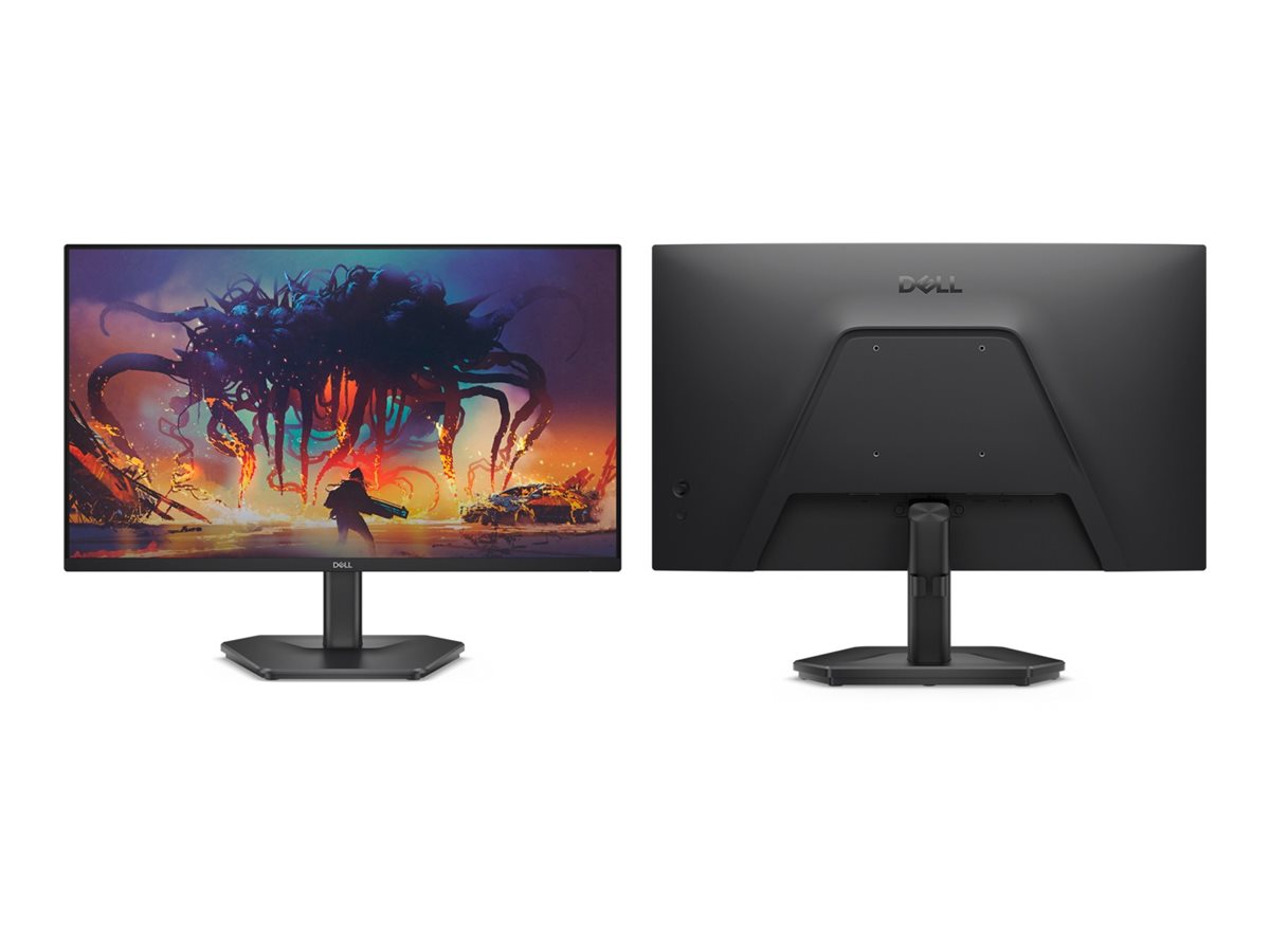 Dell SE2425HG - LED-Monitor - 61 cm (24") (23.8" - 1920 x 1080 Full HD (1080p) @ 200 Hz - IPS - 300 cd/m² - 1000:1 - 1 ms - 2xHDMI - DisplayPort - BTO - mit 3 Jahre Basic Hardware Service mit Advanced Exchange nach Ferndiagnose