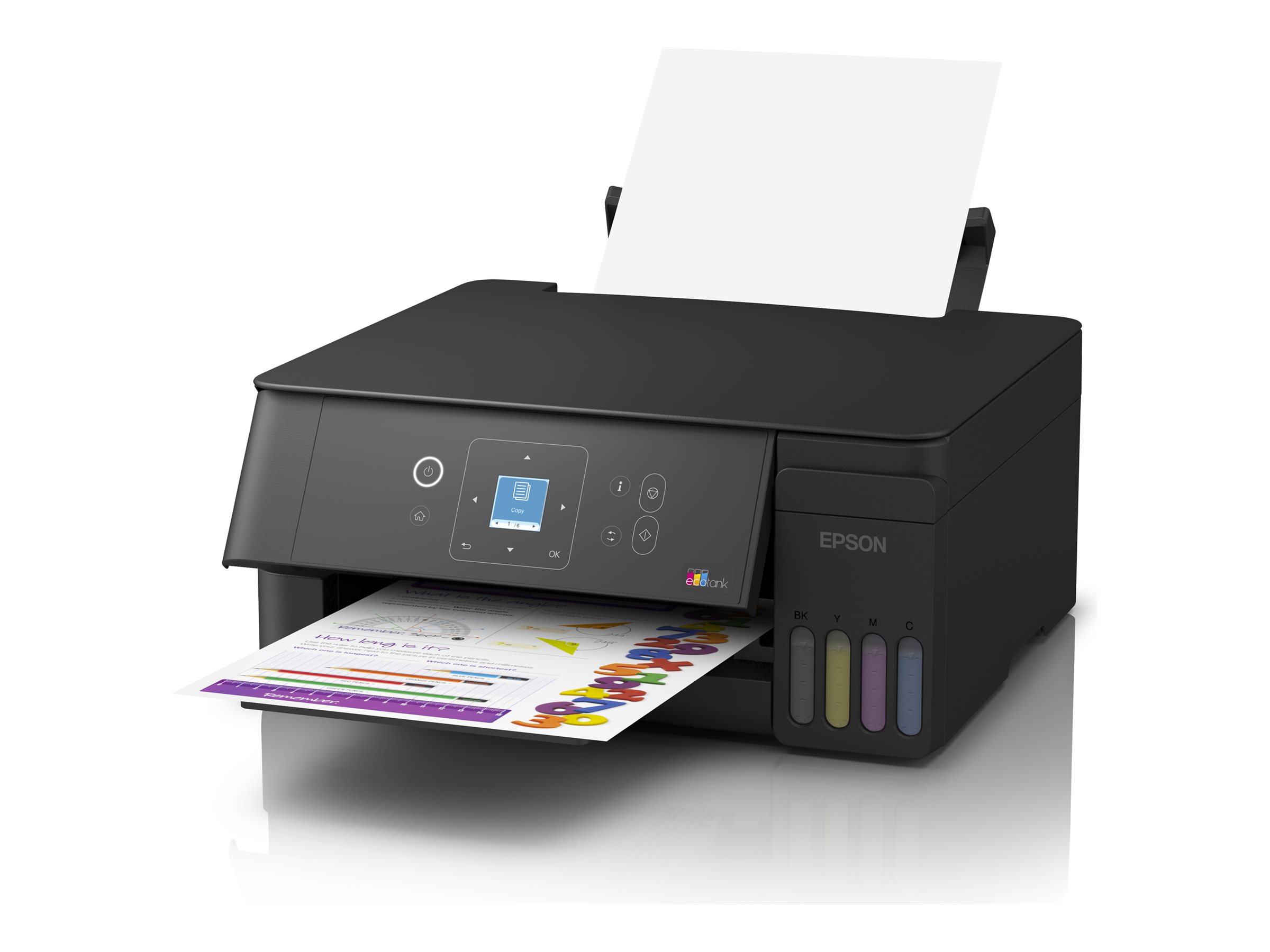Epson EcoTank ET-2925 - Multifunktionsdrucker - - Legal (216 x 356 mm) (Original) - A4/Legal (Medien) - bis zu 11 Seiten/Min. (Drucken) - 100 Blatt - Wi-Fi(n) - Schwarz