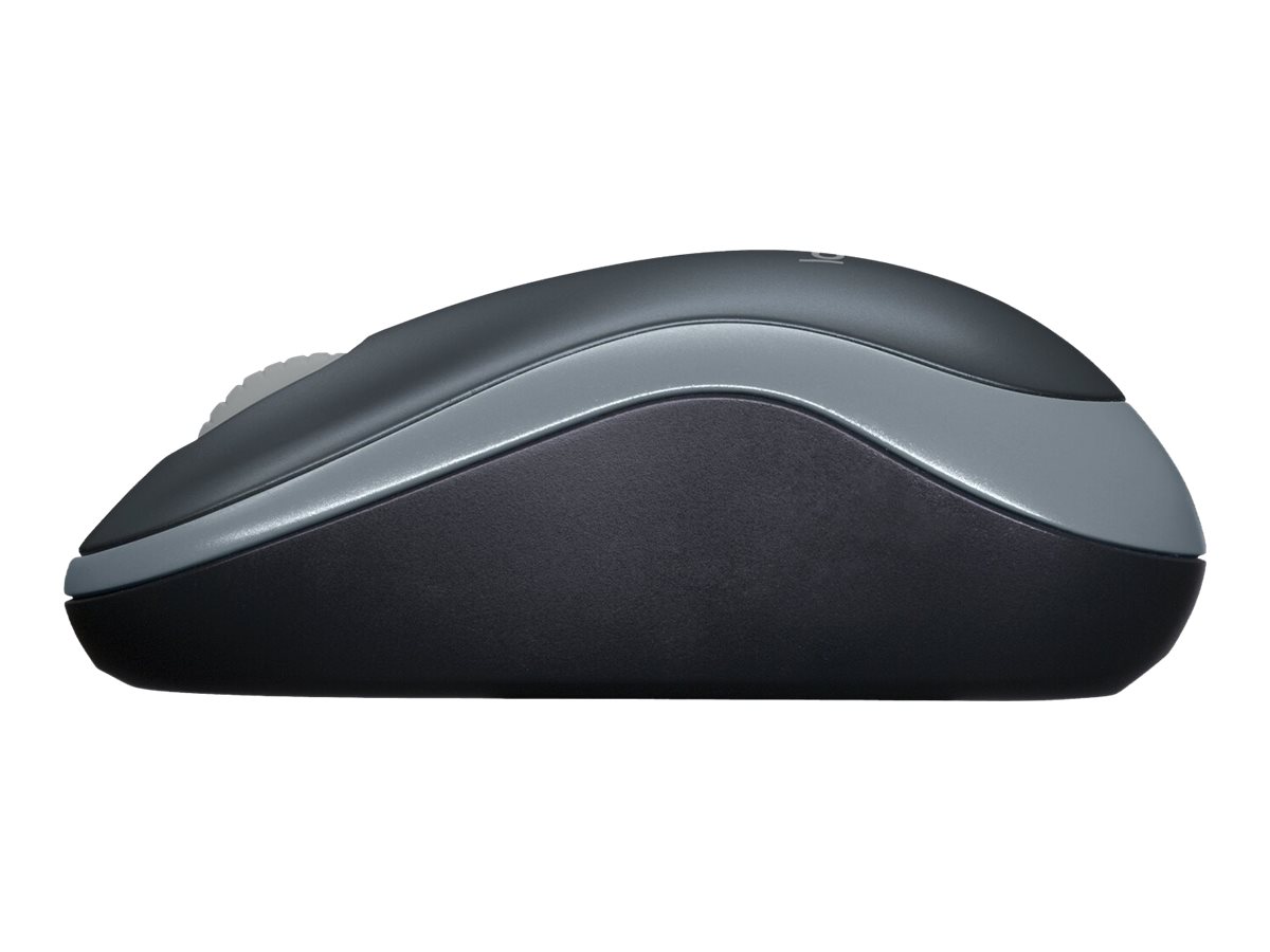 Wireless Maus M185 Swift grau 3-Tasten - Grau