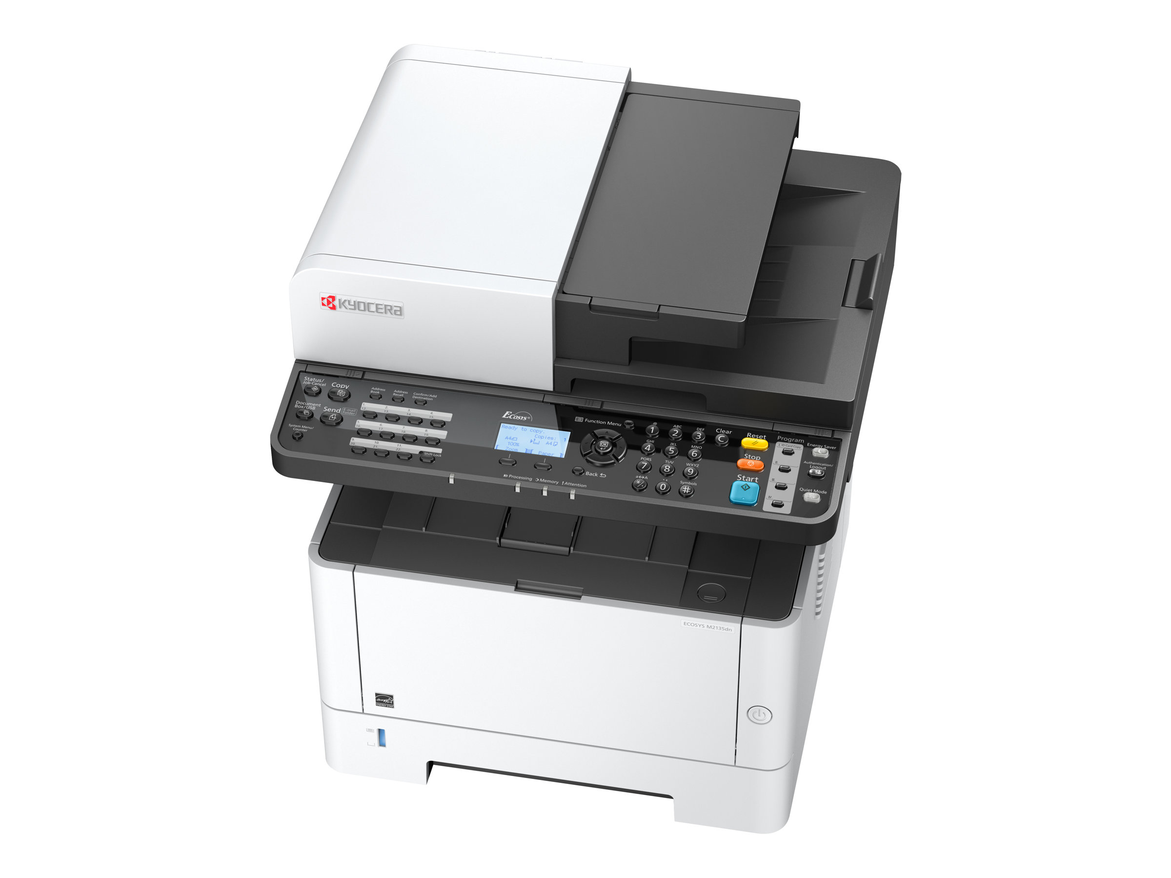 Kyocera ECOSYS M2135dn - Multifunktionsdrucker - s/w - Laser - Legal (216 x 356 mm) - (Original) - A4/Legal (Medien) - bis zu 35 Seiten/Min. (Drucken) - 350 Blatt - USB 2.0 - Gigabit LAN - USB-Host Kyocera ECOSYS M2135dn - Multifunktionsdrucker - s/w - Laser - Legal (216 x 356 mm) - (Original) - A4/Legal (Medien) - bis zu 35 Seiten/Min. (Drucken) - 350 Blatt - USB 2.0 - Gigabit LAN - USB-Host
