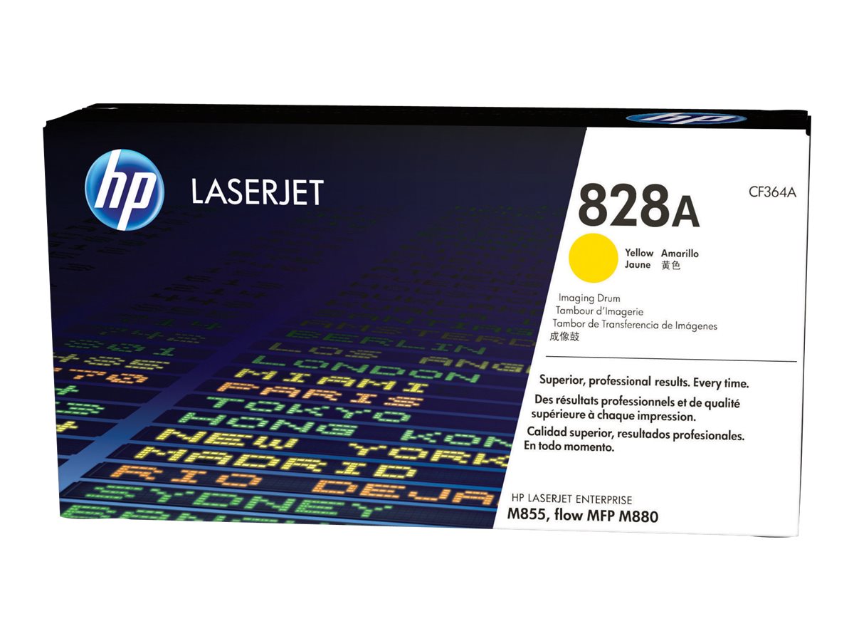HP Trommeleinheit 828A CF364A gelb - LaserJet Enterprise Flow MFP M830 - MFP M880