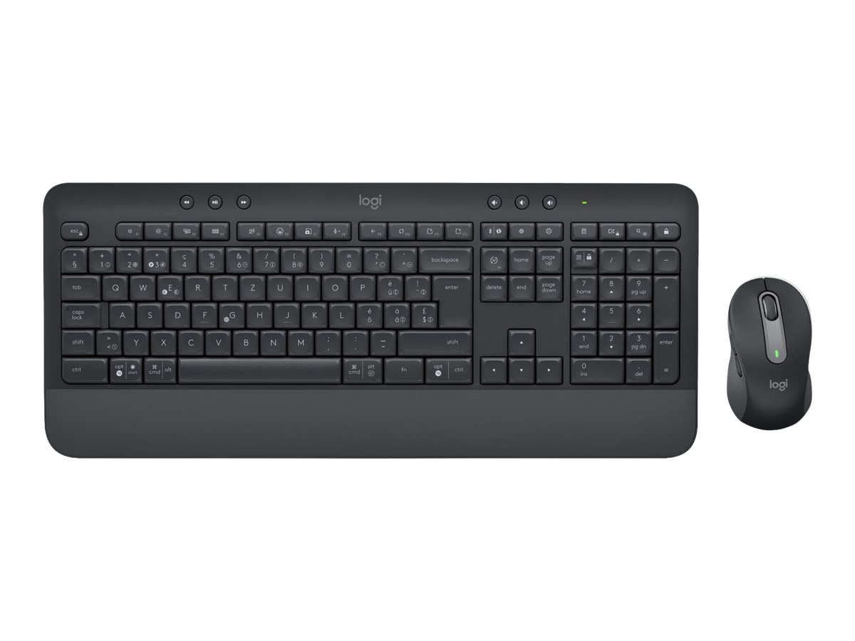 Logitech Signature MK650 Combo for Business - Tastatur-und-Maus-Set - kabellos - Bluetooth LE - QWERTZ - Deutsch - Graphite Logitech Signature MK650 Combo for Business - Tastatur-und-Maus-Set - kabellos - Bluetooth LE - QWERTZ - Deutsch - Graphite