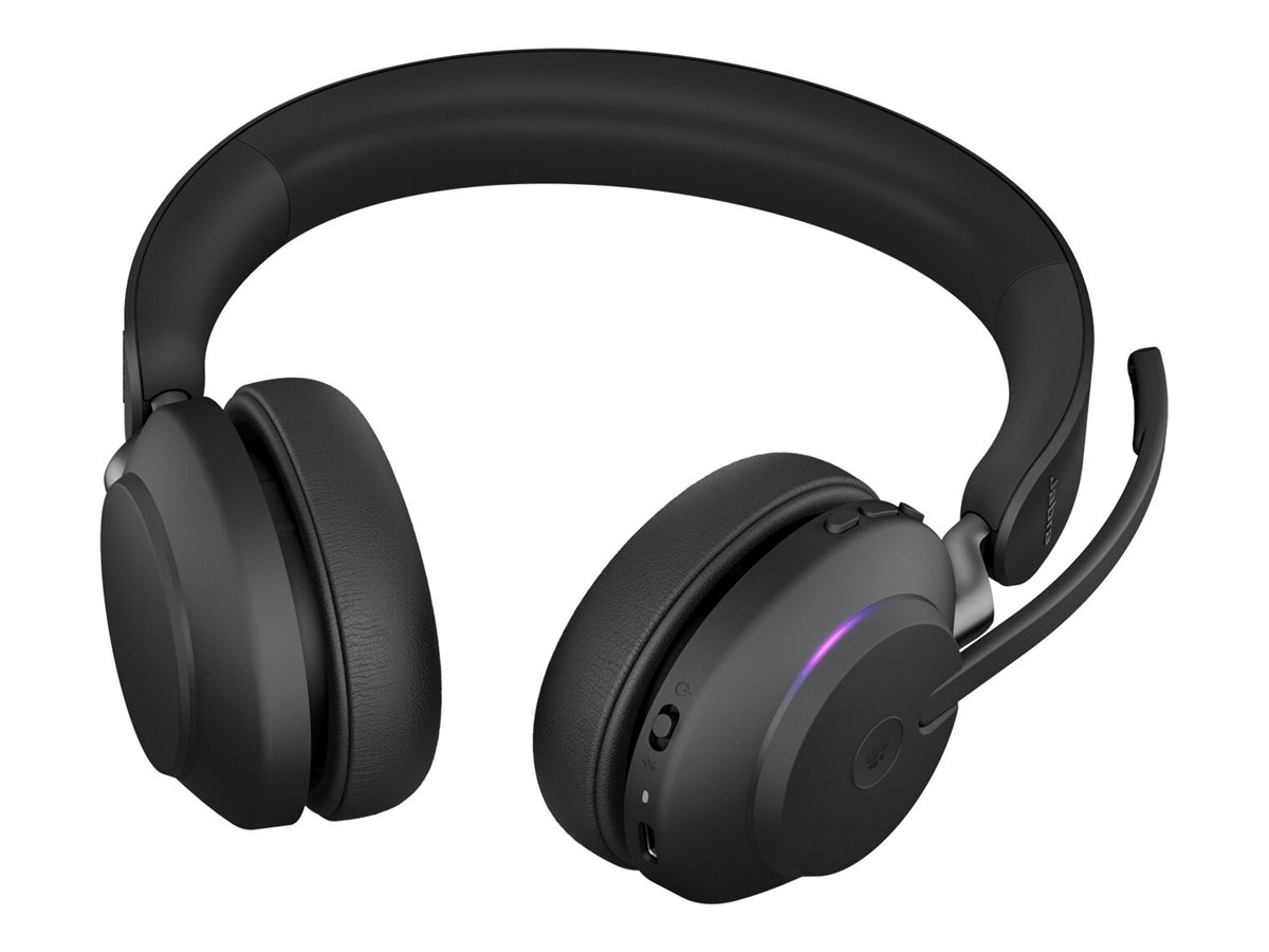Evolve2 65 MS Stereo - Headset - On-Ear - Bluetooth - kabellos - USB-C - Geräuschisolierung - Schwarz - Zertifiziert für Microsoft Teams Evolve2 65 MS Stereo - Headset - On-Ear - Bluetooth - kabellos - USB-C - Geräuschisolierung - Schwarz - Zertifiziert für Microsoft Teams