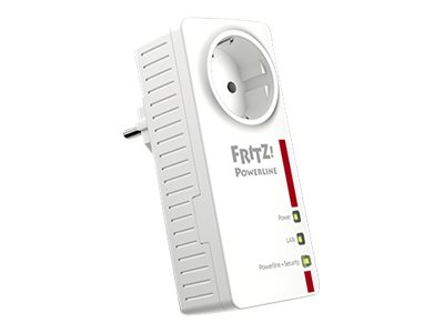 AVM FRITZ!Powerline 1220E Kit - 2.0 - IEEE 1901 - an Wandsteckdose anschließbar (Packung mit 2)