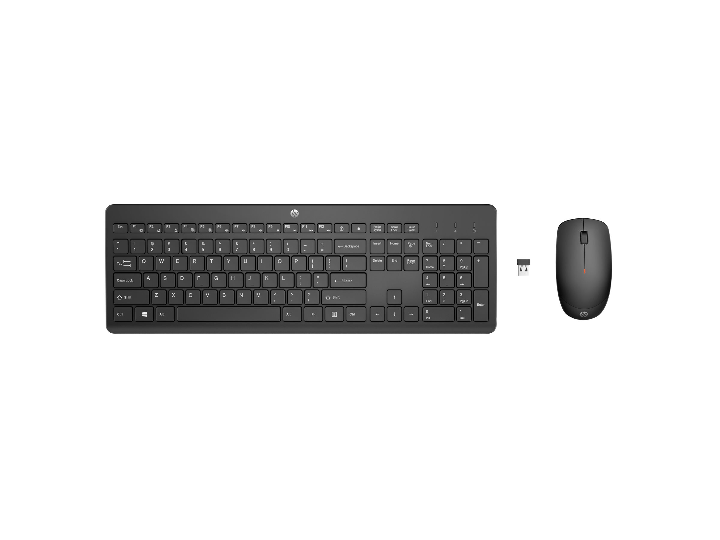 HP 230 - Tastatur-und-Maus-Set - kabellos - für HP 21 - 22 - 24 - 27; Pavilion 24 - 27 - TP01; Pavilion Laptop 14 - 15 HP 230 - Tastatur-und-Maus-Set - kabellos - für HP 21 - 22 - 24 - 27; Pavilion 24 - 27 - TP01; Pavilion Laptop 14 - 15
