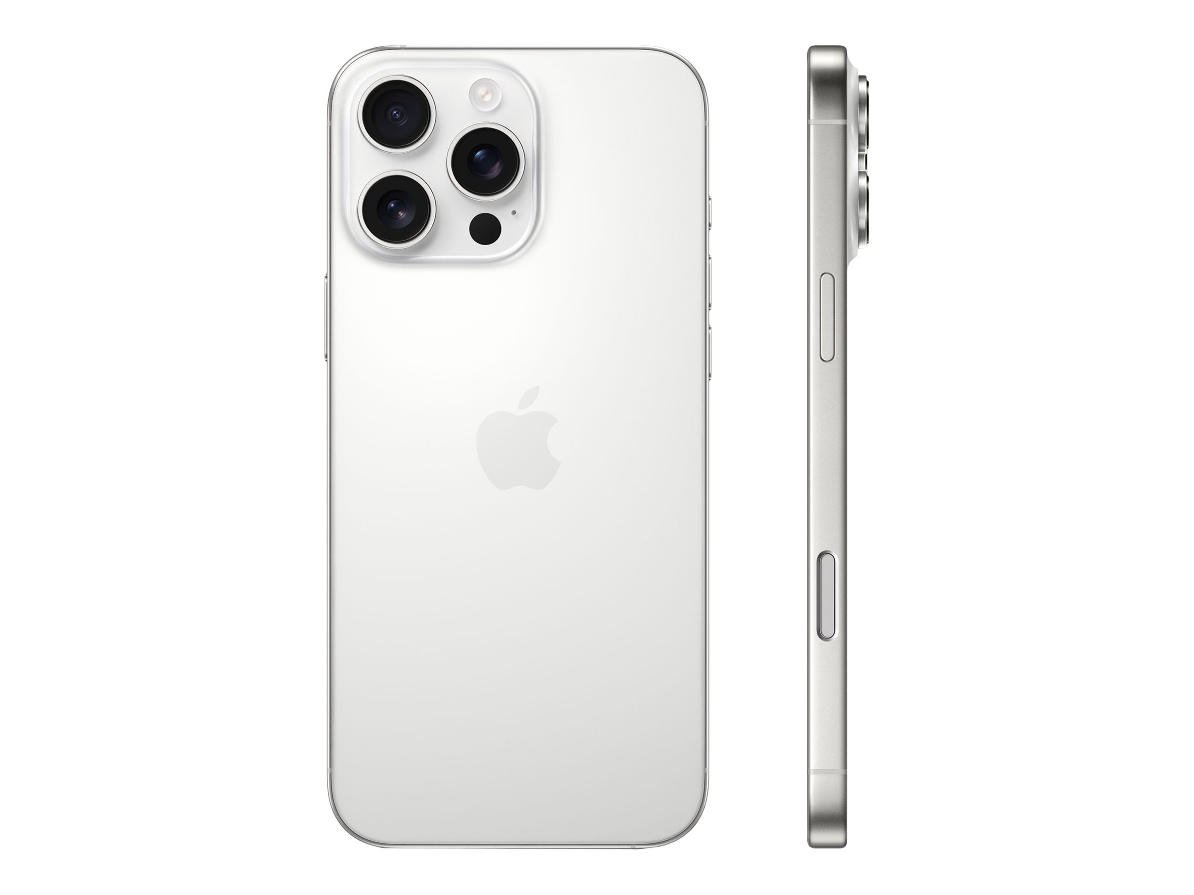 Apple iPhone 16 Pro - 5G Smartphone - Dual-SIM / - Triple-Kamera 48 MP - 48 MP - 12 MP - front camera 12 MP - White Titanium Apple iPhone 16 Pro - 5G Smartphone - Dual-SIM / - Triple-Kamera 48 MP - 48 MP - 12 MP - front camera 12 MP - White Titanium