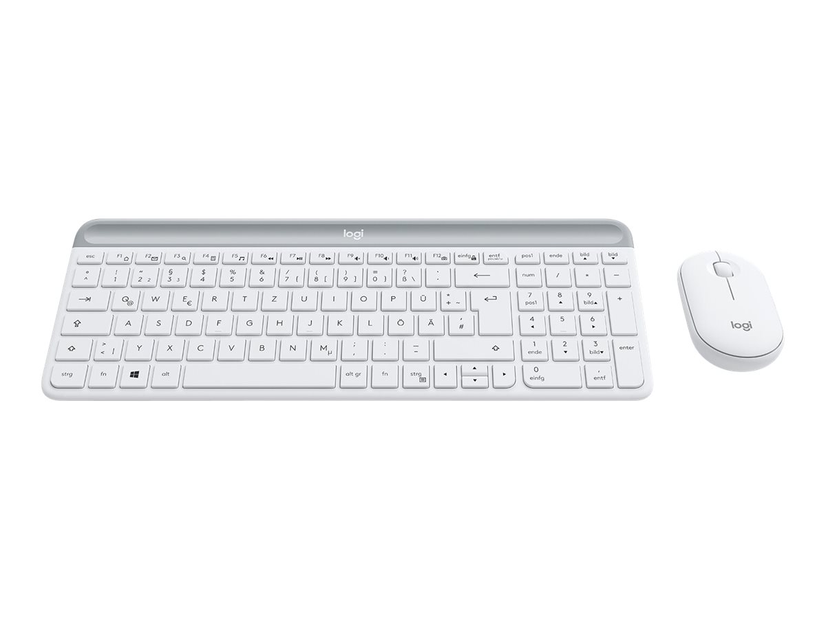MK470 Slim Wireless Keyboard and Mouse ComboUSB, QWERTZ, Weiß - kabellos - 2.4 GHz - QWERTZ - Deutsch - Off-White MK470 Slim Wireless Keyboard and Mouse ComboUSB, QWERTZ, Weiß - kabellos - 2.4 GHz - QWERTZ - Deutsch - Off-White
