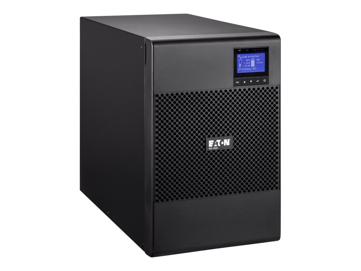 Eaton 9SX 9SX3000I - USV - Wechselstrom - 2700 Watt - 3000 VA - RS-232 - USB - Ausgangsanschlüsse: 9 - PFC