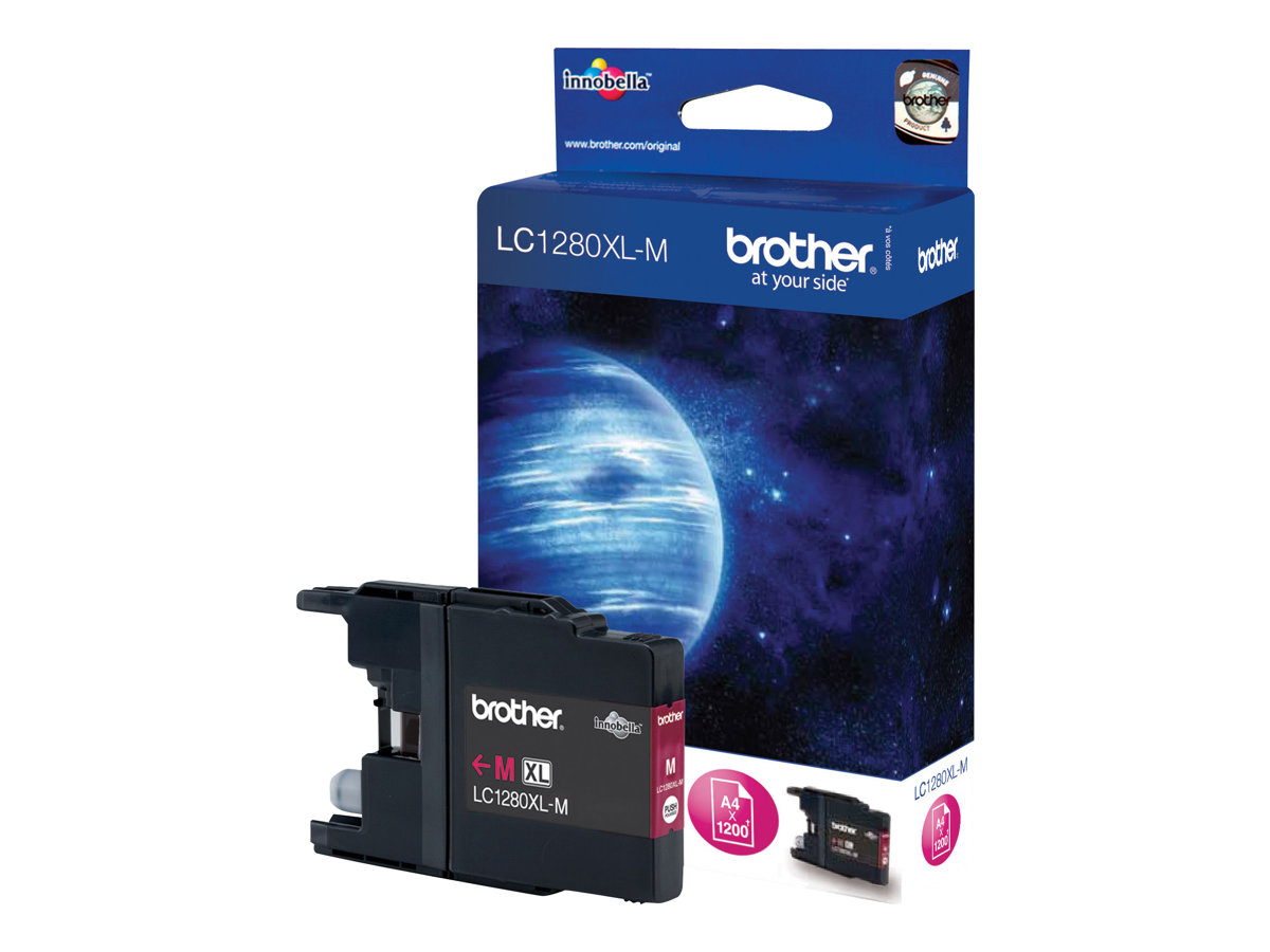 Brother LC1280XLM - Magenta - Original - Tintenpatrone - für Brother MFC-J5910DW - MFC-J6510DW - MFC-J6710DW - MFC-J6910DW