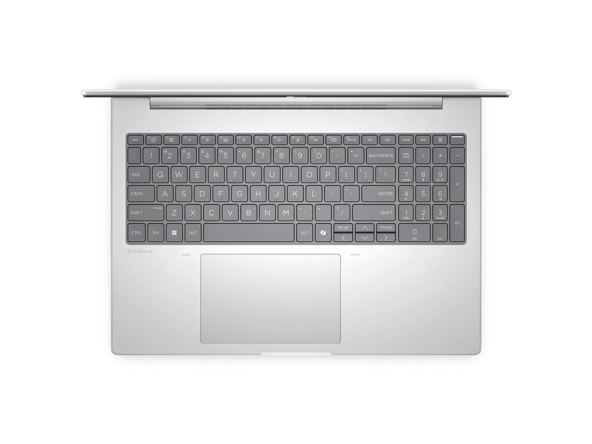 HP EliteBook 8 G1a Notebook AI - 169-Grad - IPS 1920 x 1200 - Wi-Fi 7 - Bluetooth - Glacier Silver - kbd: Deutsch - mit HP 3 Jahre Offsite Notebook-Hardware-Support