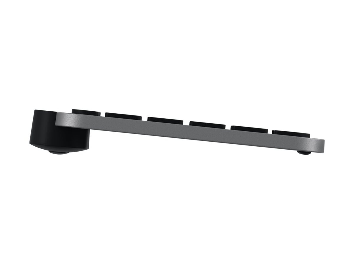 Logitech Master Series MX Keys S for Mac - - full size - hinterleuchtet - kabellos - Bluetooth LE - QWERTZ - Deutsch - Space-grau