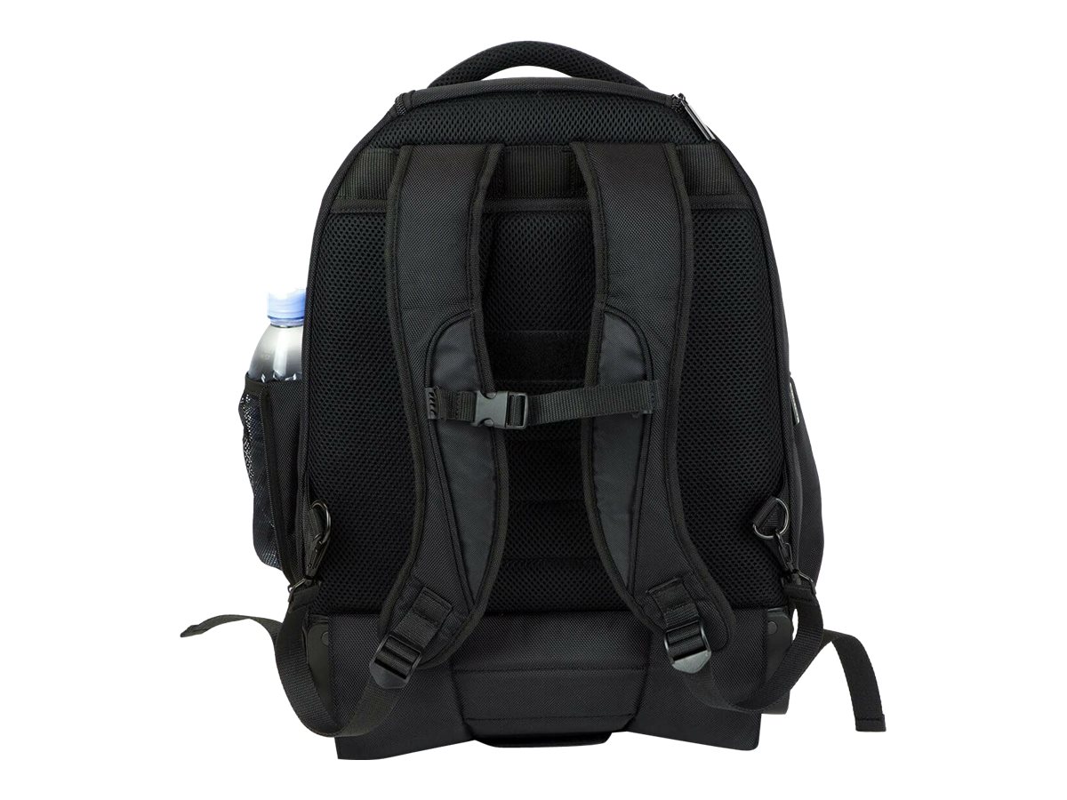 Notebookrucksack mit Rollen sw - 15" - 15.6" - Schwarz