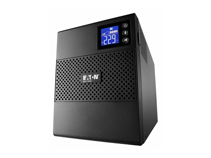 Eaton 5SC 1000i - USV - Wechselstrom 230 V - 700 - 1000 VA - RS-232 - USB - Ausgangsanschlüsse: 8 - Schwarz