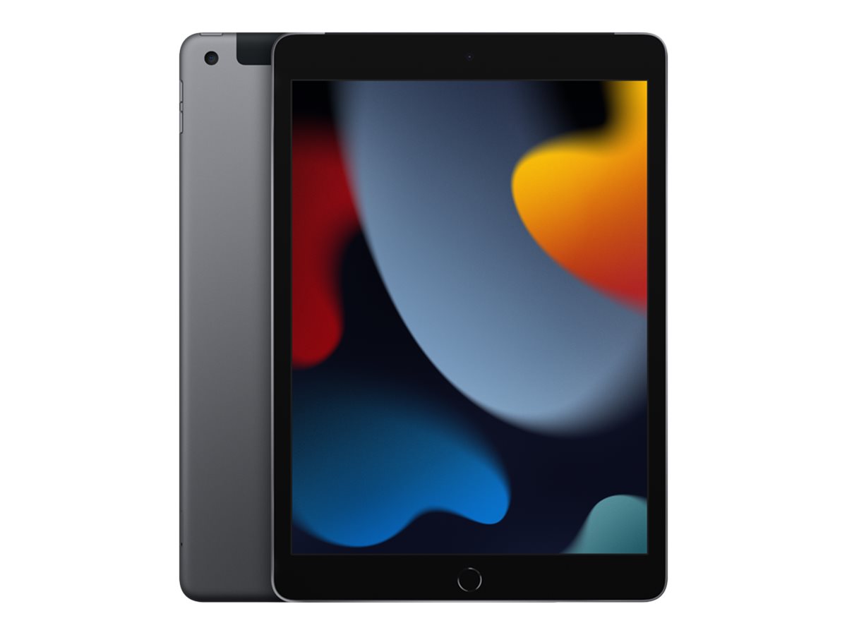 Apple 10.2-inch iPad Wi-Fi + Cellular - 9. Generation - Tablet - 256 GB - 25.9 cm (10.2") - IPS (2160 x 1620) - 3G - 4G - LTE - Space-grau