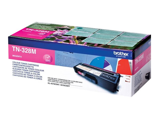 Brother TN328M - Magenta - Original - Tonerpatrone - für Brother DCP-9270CDN - HL-4570CDW - HL-4570CDWT - MFC-9970CDW