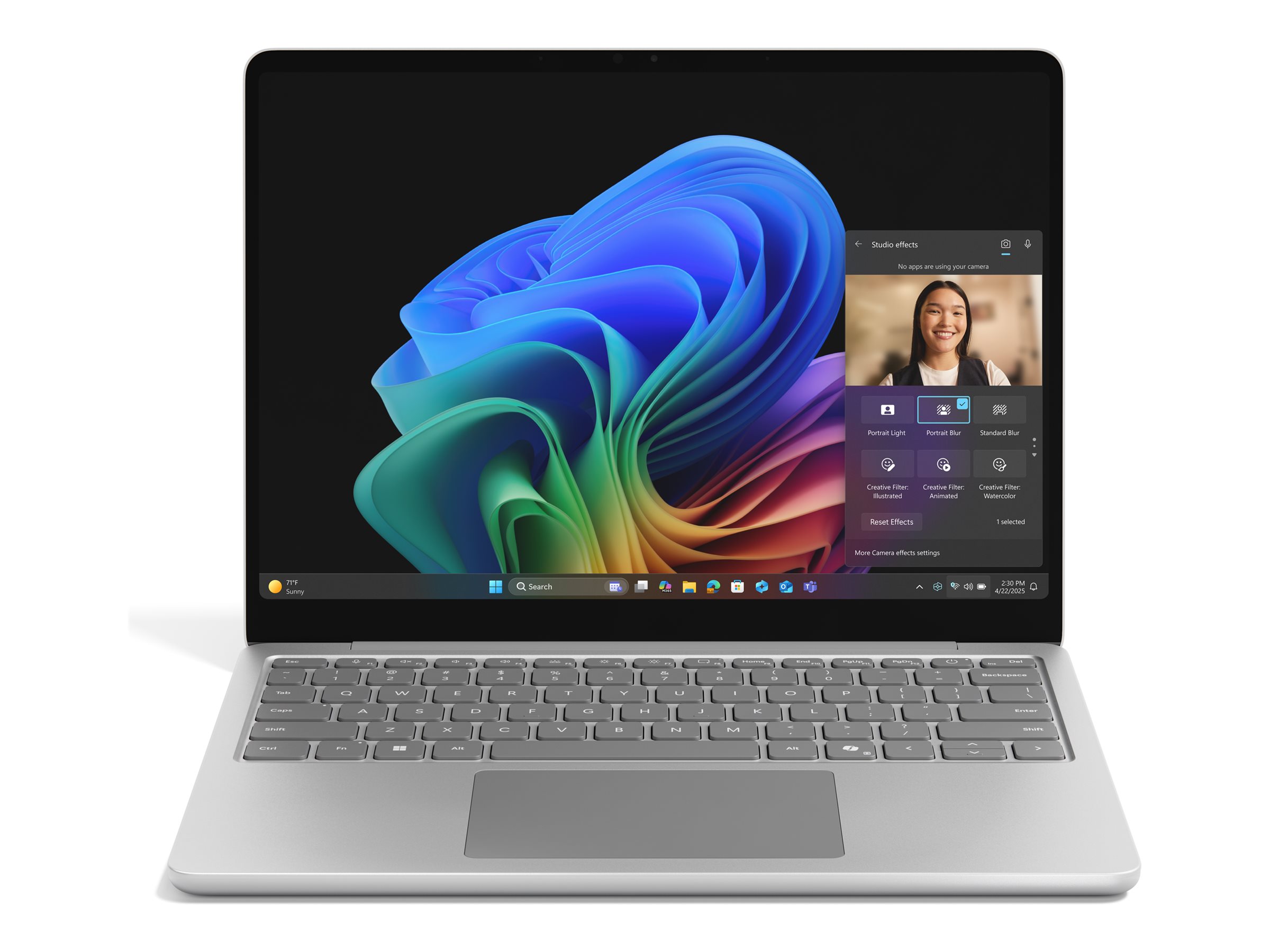 Microsoft Surface Laptop for Business - 13-inch - - Touchscreen 1920 x 1280 - Wi-Fi 7 - Bluetooth - Platin - kbd: Deutsch