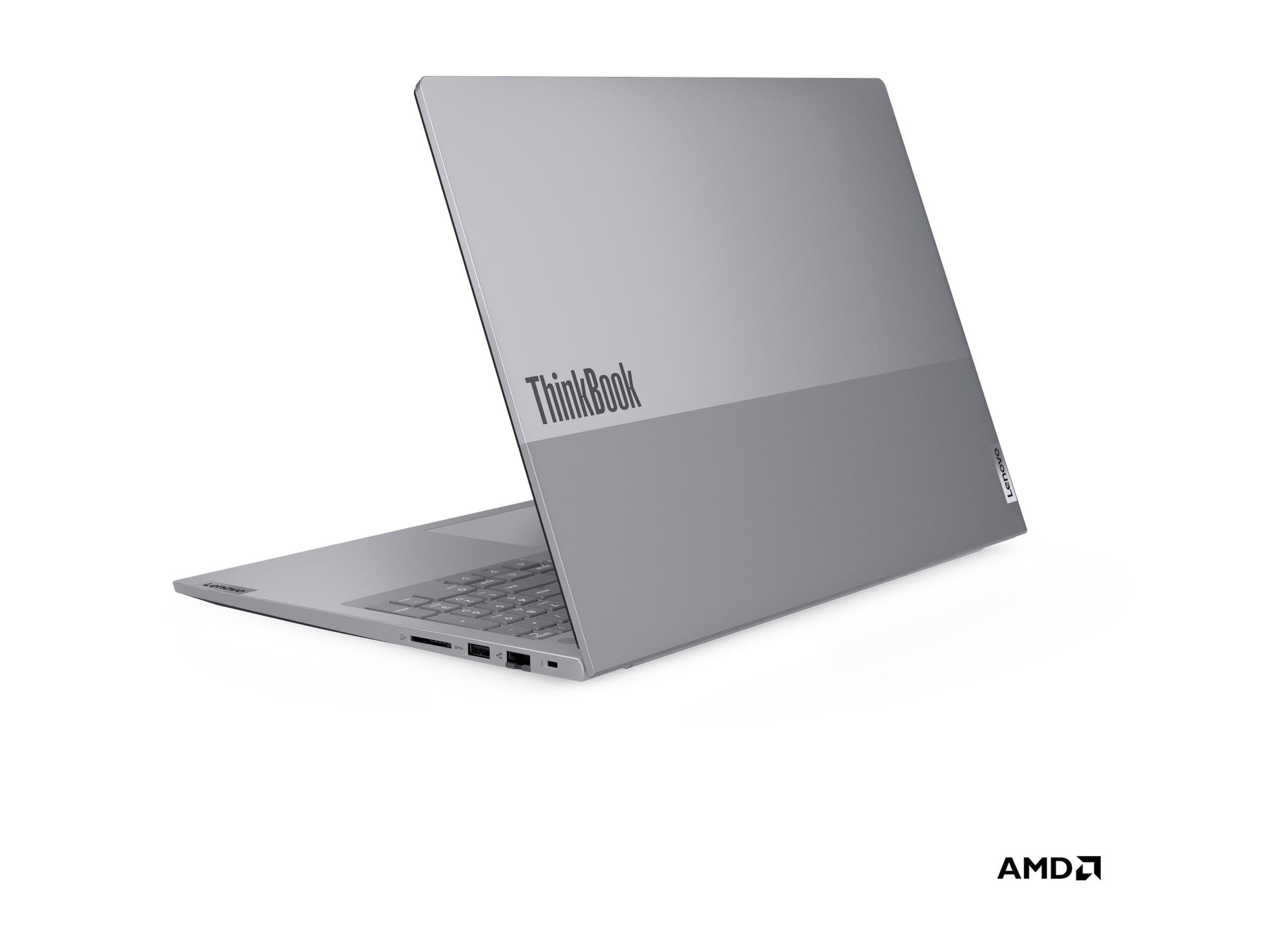 Lenovo ThinkBook 16 G9 AHP 21UT - AMD Ryzen 7 250 - IPS 1920 x 1200 - Wi-Fi 7 - Bluetooth - doppeltöniges arktisches Grau - kbd: Deutsch - mit 1 Jahr Lenovo Premier Support