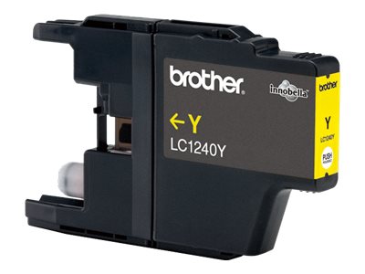 Brother LC1240Y - Gelb - Original - Tintenpatrone - für Brother DCP-J525 - J725 - J925 - MFC-J430 - J5910 - J625 - J6510 - J6710 - J6910 - J825 Brother LC1240Y - Gelb - Original - Tintenpatrone - für Brother DCP-J525 - J725 - J925 - MFC-J430 - J5910 - J625 - J6510 - J6710 - J6910 - J825