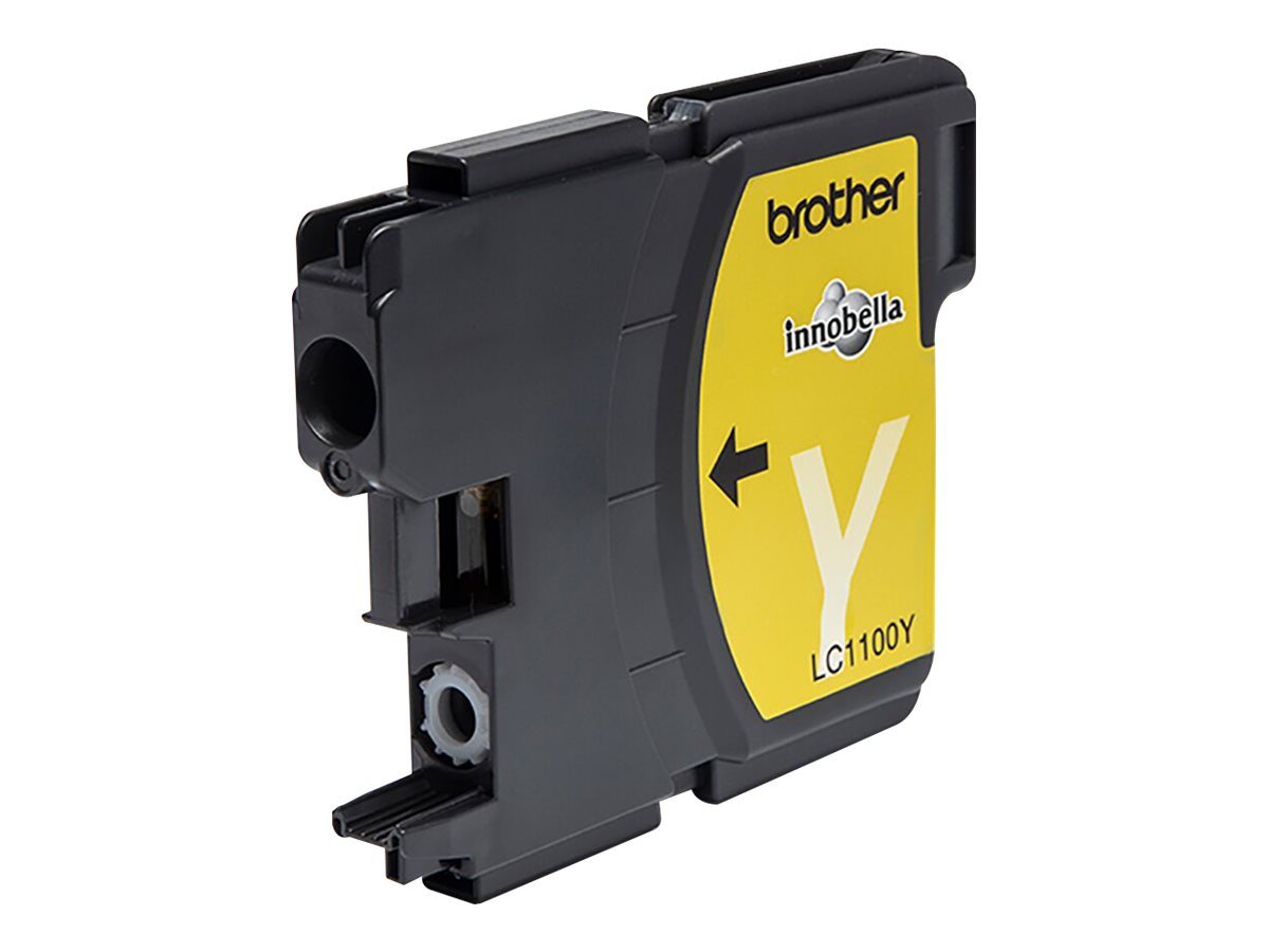 Brother LC1100Y - Gelb - Original - Tintenpatrone - für Brother DCP-185 - 385 - 395 - 585 - J715 - MFC-490 - 5490 - 5890 - 5895 - 6890 - 790 - 795 - 990 - J615 Brother LC1100Y - Gelb - Original - Tintenpatrone - für Brother DCP-185 - 385 - 395 - 585 - J715 - MFC-490 - 5490 - 5890 - 5895 - 6890 - 790 - 795 - 990 - J615