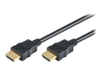 M-CAB High Speed HDMI männlich - HDMI männlich 2 m Schwarz - 2 m - Schwarz - 4K Unterstützung M-CAB High Speed HDMI männlich - HDMI männlich 2 m Schwarz - 2 m - Schwarz - 4K Unterstützung