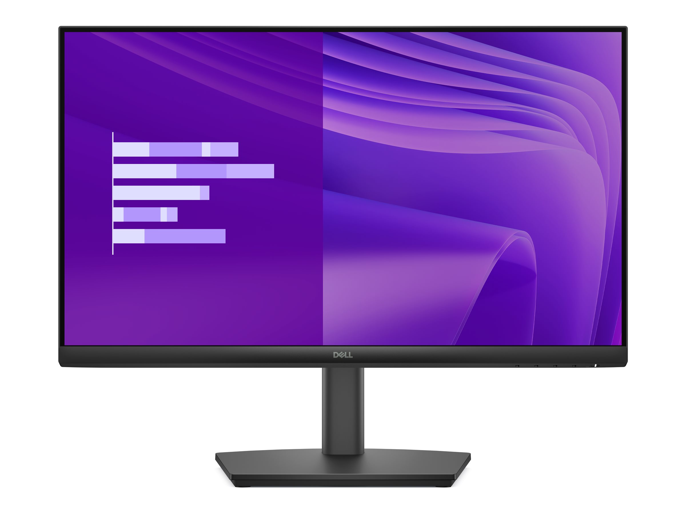 Dell Pro E2425HSM - LED-Monitor - 61 cm (24") - (23.8" sichtbar) - 1920 x 1080 Full HD (1080p) @ 100 Hz - IPS - 250 cd/m² - 1000:1 - 5 ms - HDMI - VGA - DisplayPort - Lautsprecher - mit 3 years Basic Hardware Service with Advanced Exchange