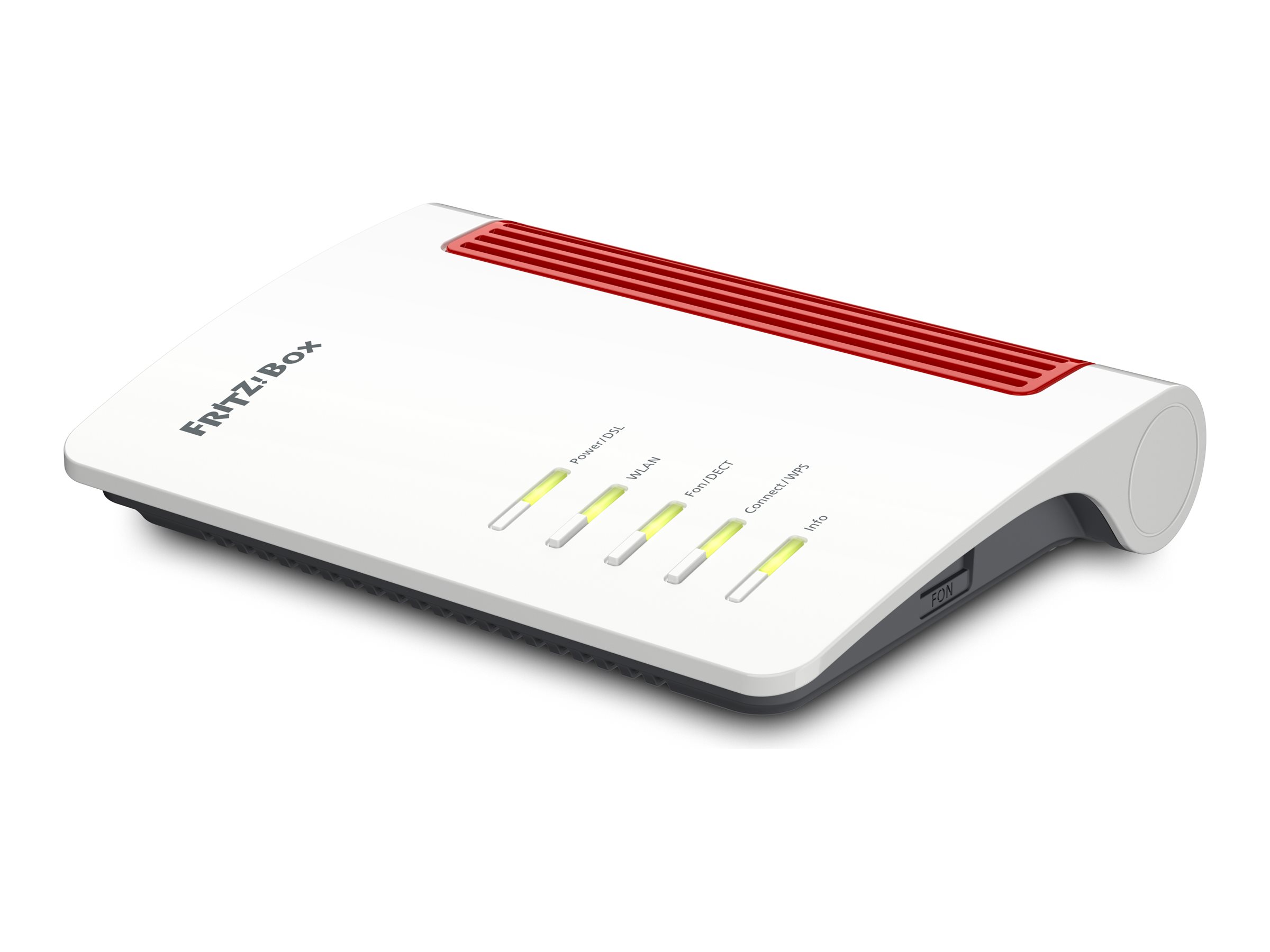 AVM FRITZ!Box 7530 AX - Wireless Router -DSL-Modem - 4-Port-Switch - GigE - - x gigabit LAN - IEEE 802.11ax/ac/n/g/a - DECT - DSL - Analog - USB