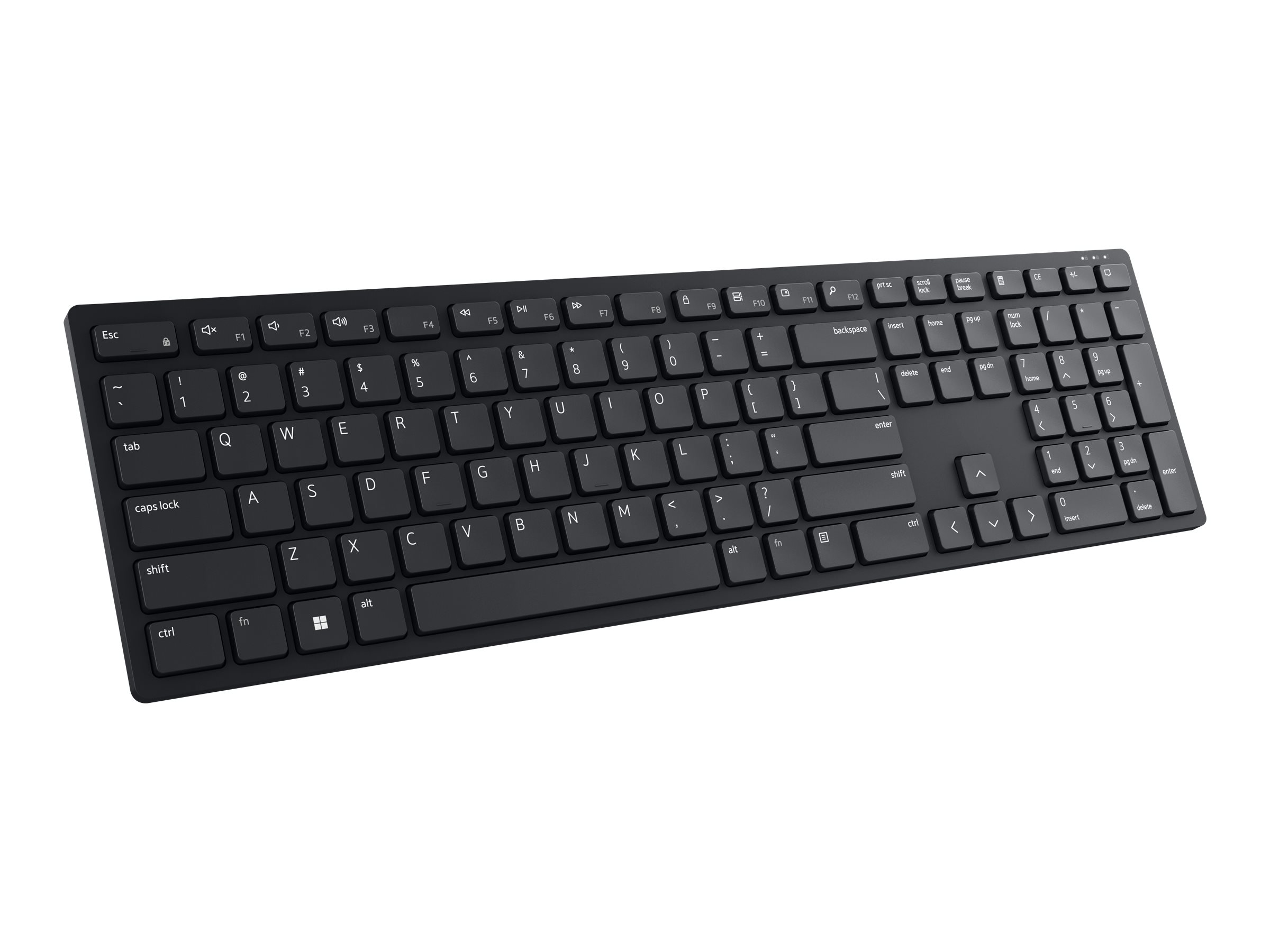 Dell KB500 - Tastatur - kabellos - 2.4 GHz - - Deutsch - Schwarz - mit 3 years NBD Advance Exchange