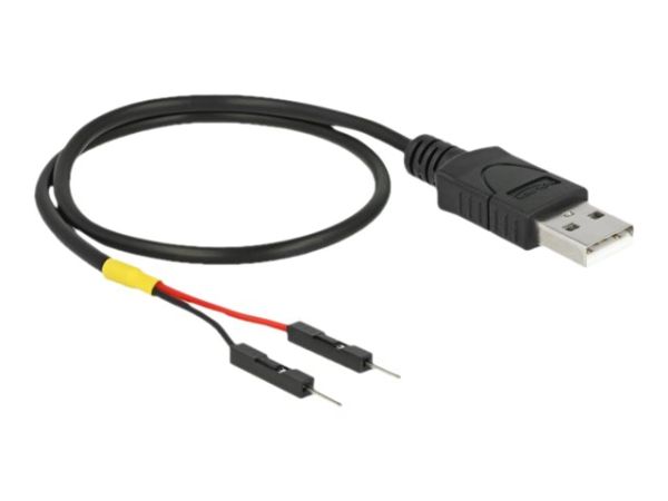 Delock USB- / Stromkabel - USB (M) zu 2-poliger USB-Header (M)