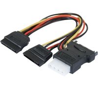 exertis Connect Aten 147557 - 0,3 m - SATA I - SATA 15-pin - Männlich/Weiblich - Gemischte Farben -