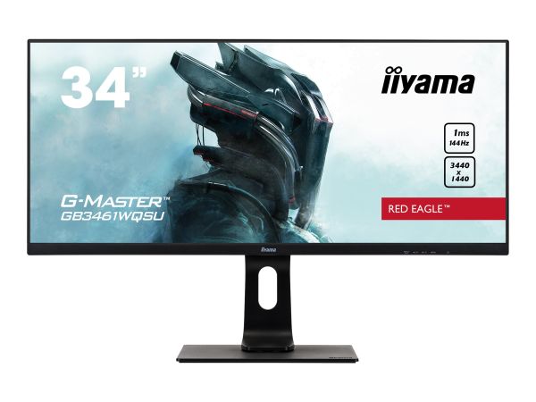 Iiyama G-MASTER Red Eagle GB3461WQSU-B1 - LED-Monitor - 86.7 cm (34")