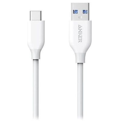 Powerline USB-C to USB 3.0 0.9m White - Digital/Daten - 0,9 m