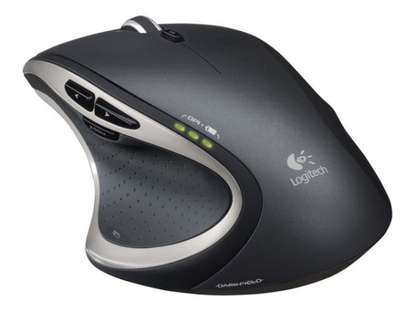 Logitech Performance MX Maus RF Wireless Laser 1500 DPI rechts Schwarz, Silber