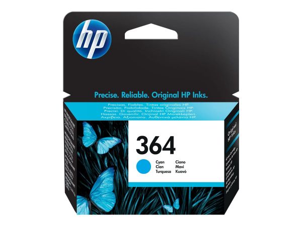 HP 364 - Cyan - Original - Tintenpatrone - für Deskjet 35XX