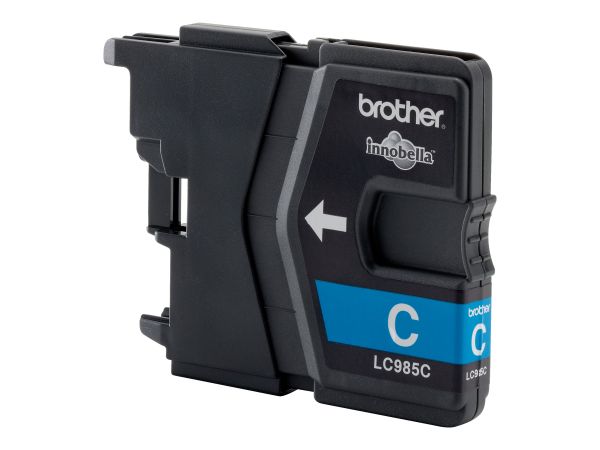 Brother LC985C - Cyan - Original - Blister mit akustischem/elektromagnetischem Alarm