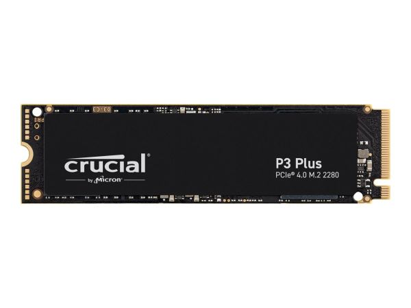 Crucial P3 Plus - SSD - 1 TB - intern - M.2 2280 - PCIe 4.0 (NVMe)