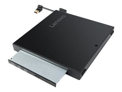 Lenovo ThinkCentre Tiny IV DVD-ROM Kit - Laufwerk - DVD-ROM - 16x - USB 2.0 - extern - für ThinkCent