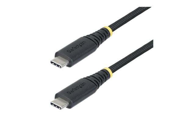 StarTech.com 2m USB-C Charging Cable, 240W, Silicone Jacket w/Braid - USB-Kabel - 24 pin USB-C (M)