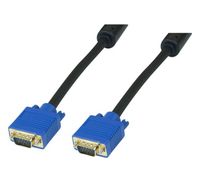 Exertis Connect, VGA (D-Sub), VGA (D-Sub), 3 m, Männlich, Männlich, Schwarz, EXC