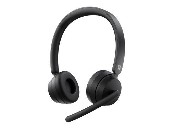 Microsoft Modern Wireless Headset, Kopfhörer,Kopfband, Büro/Callcenter, Schwarz, Binaural,