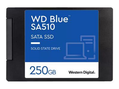 WD Blue SA510 WDS250G3B0A - SSD - 250 GB - intern - 2.5" (6.4 cm)