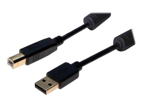 exertis Connect USB-Kabel - USB (M) zu USB Typ B (M)