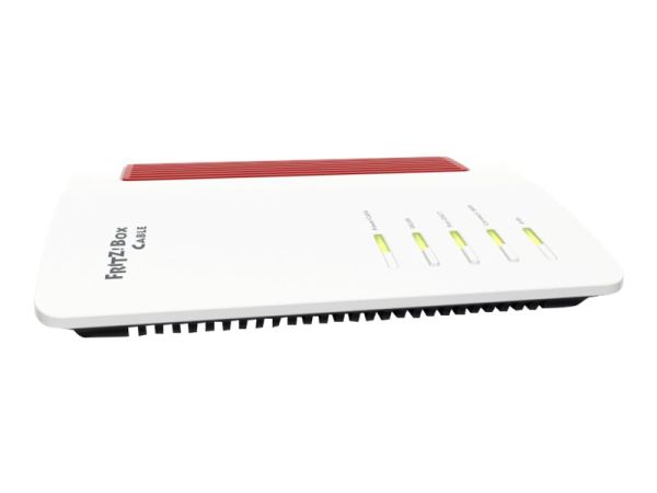 AVM FRITZ!Box 6660 Cable - Wireless Router - Kabelmodem 4-Port-Switch - 1GbE - Wi-Fi 6 - Dual-Band -