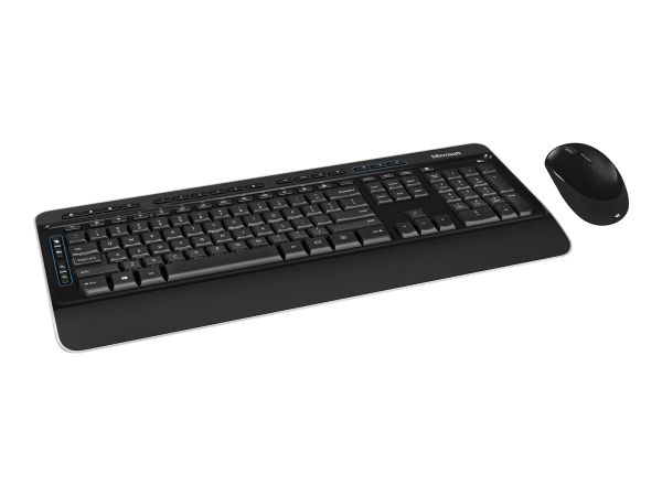 MS-Wireless Desktop 3050 Tastatur + Maus AES-Verschlüsselung