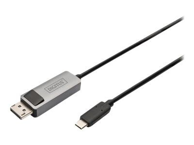 DIGITUS USB Typ C auf DisplayPort Bidirektional Adapterkabel