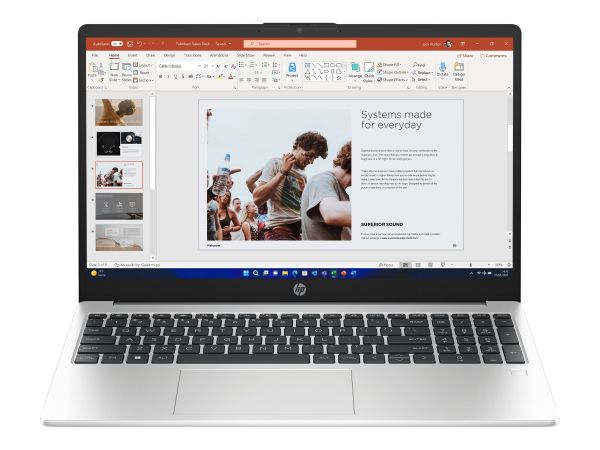 HP 250 G10 Notebook Core i5-1334U 39,6 cm (15,6") 16/512GB Wi-Fi 6 BT Win 11 Pro silber